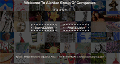 Desktop Screenshot of alankargroup.com